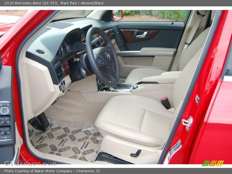 Mars Red / Almond/Black 2010 Mercedes-Benz GLK 350