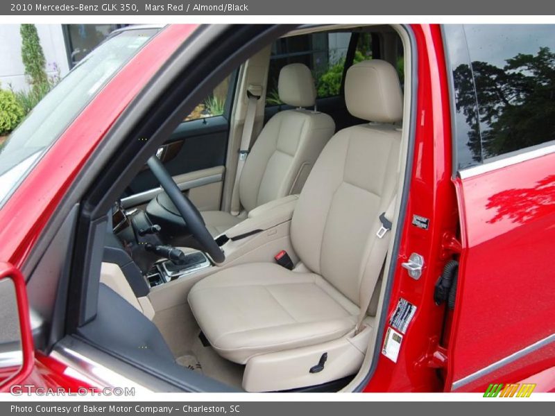 Mars Red / Almond/Black 2010 Mercedes-Benz GLK 350