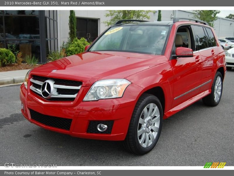 Mars Red / Almond/Black 2010 Mercedes-Benz GLK 350