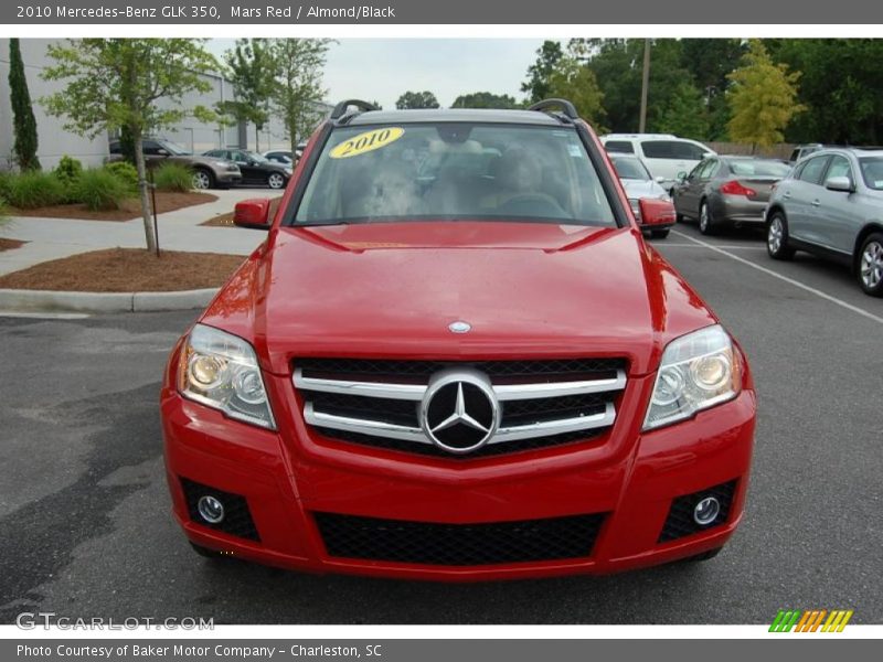 Mars Red / Almond/Black 2010 Mercedes-Benz GLK 350