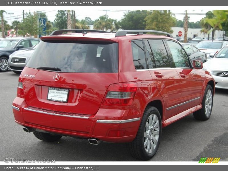 Mars Red / Almond/Black 2010 Mercedes-Benz GLK 350