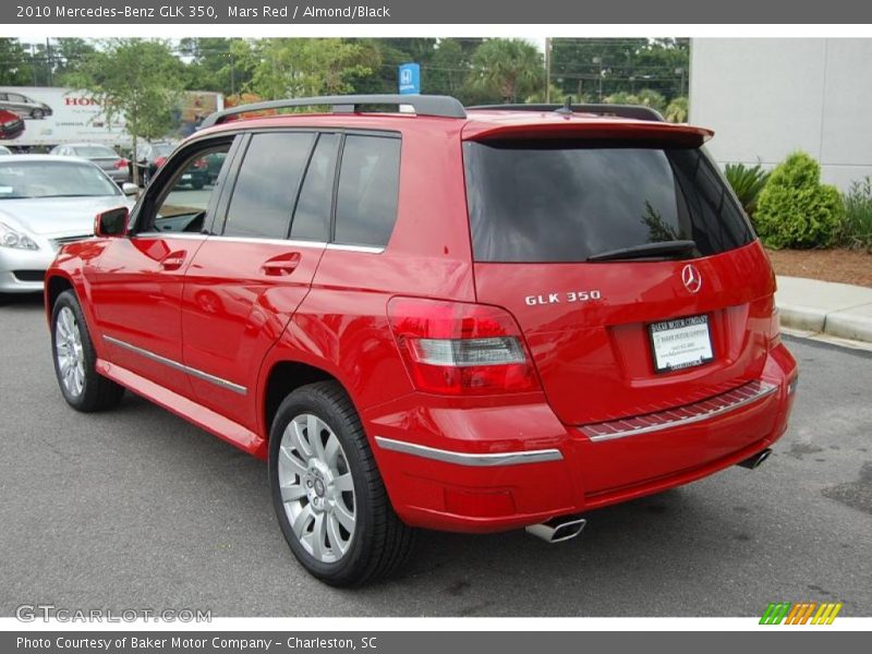 Mars Red / Almond/Black 2010 Mercedes-Benz GLK 350