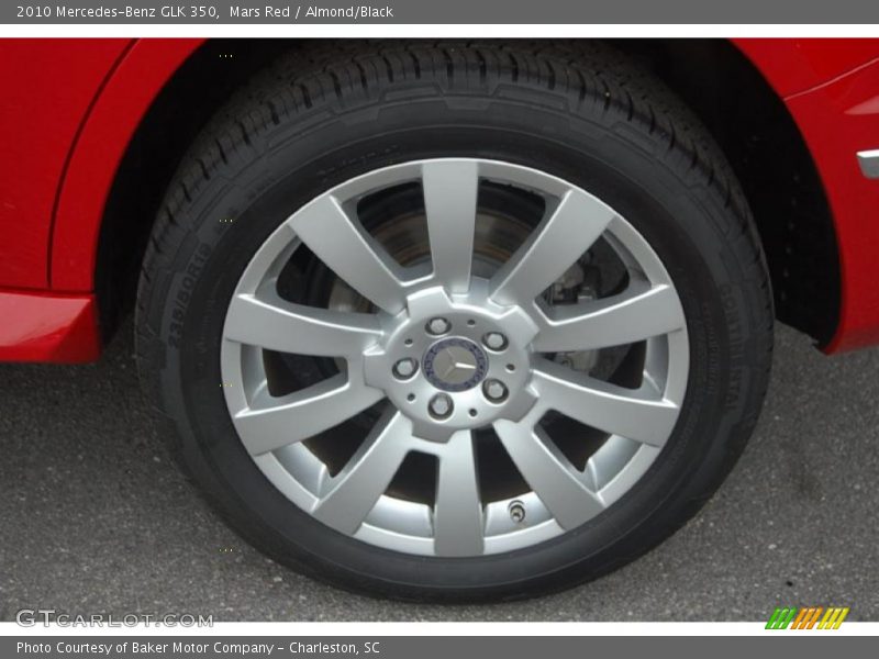 Mars Red / Almond/Black 2010 Mercedes-Benz GLK 350
