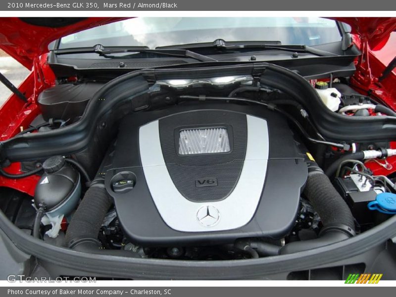 Mars Red / Almond/Black 2010 Mercedes-Benz GLK 350