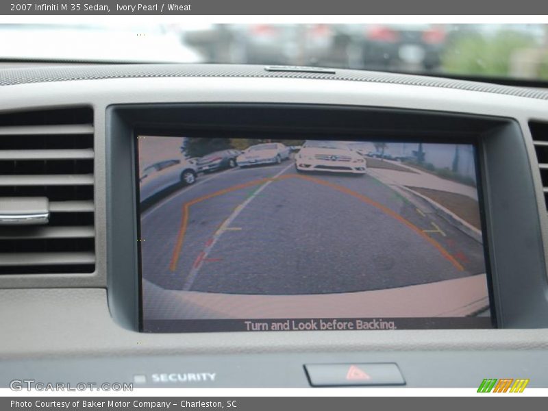 Ivory Pearl / Wheat 2007 Infiniti M 35 Sedan