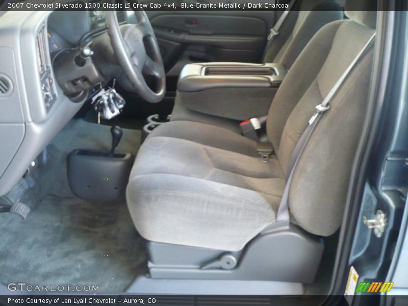 Blue Granite Metallic / Dark Charcoal 2007 Chevrolet Silverado 1500 Classic LS Crew Cab 4x4