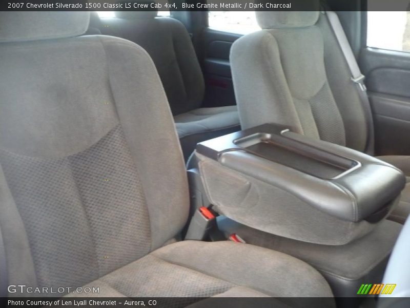 Blue Granite Metallic / Dark Charcoal 2007 Chevrolet Silverado 1500 Classic LS Crew Cab 4x4