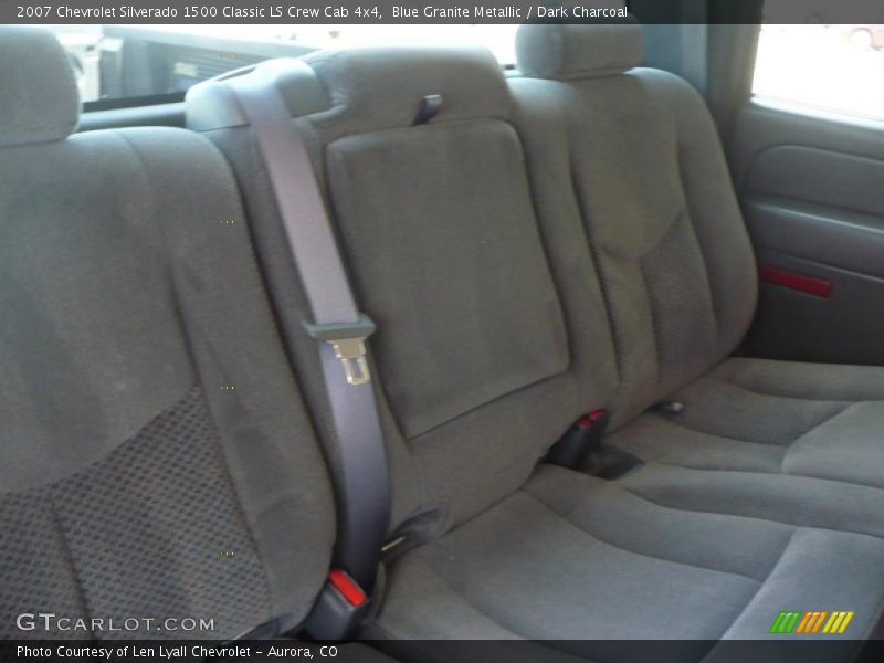 Blue Granite Metallic / Dark Charcoal 2007 Chevrolet Silverado 1500 Classic LS Crew Cab 4x4
