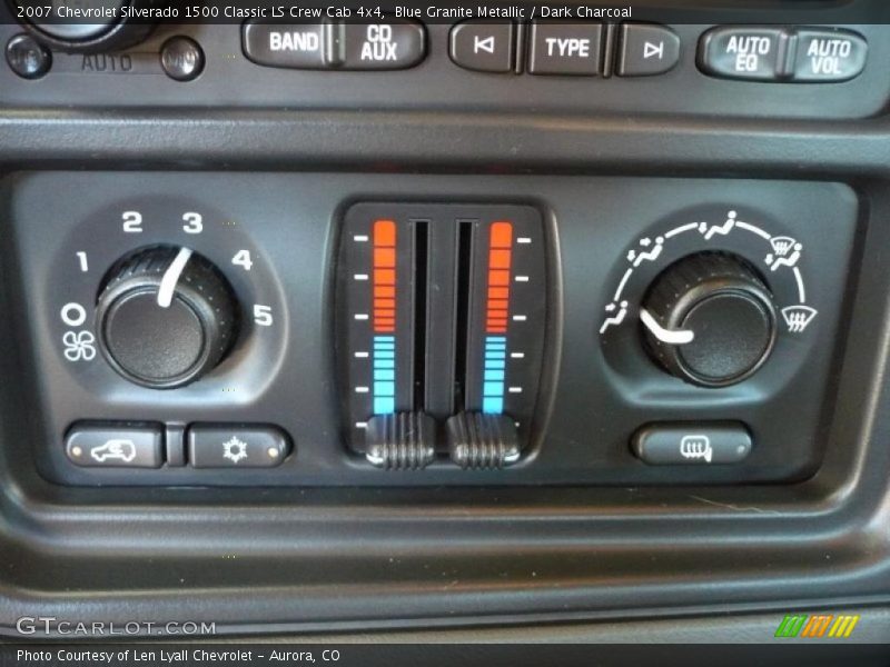 Blue Granite Metallic / Dark Charcoal 2007 Chevrolet Silverado 1500 Classic LS Crew Cab 4x4