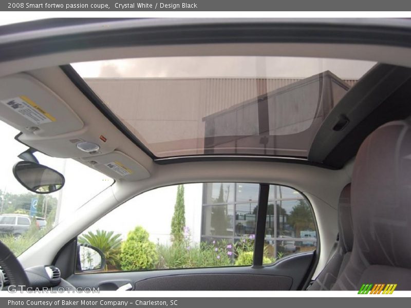 Crystal White / Design Black 2008 Smart fortwo passion coupe