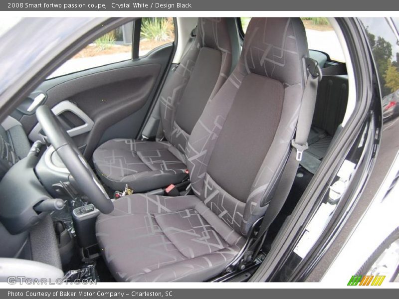 Crystal White / Design Black 2008 Smart fortwo passion coupe
