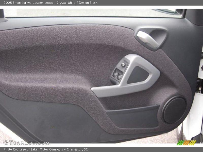 Crystal White / Design Black 2008 Smart fortwo passion coupe
