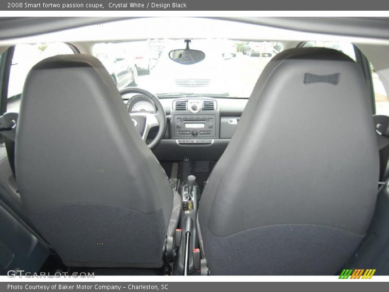 Crystal White / Design Black 2008 Smart fortwo passion coupe
