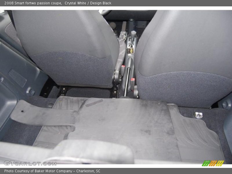 Crystal White / Design Black 2008 Smart fortwo passion coupe