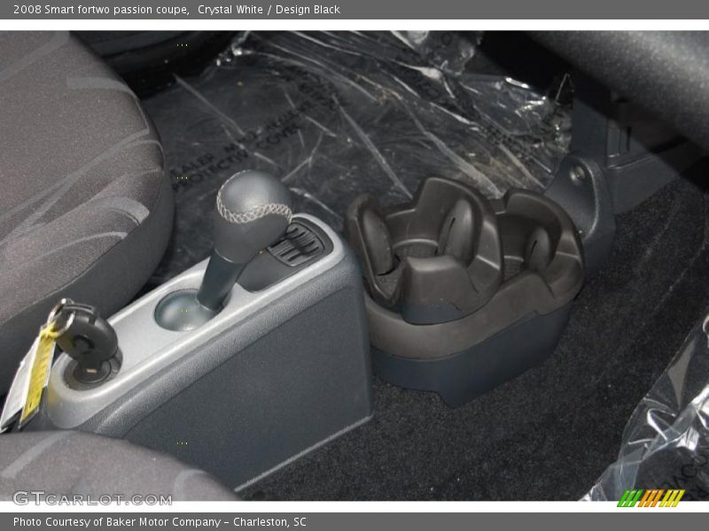 Crystal White / Design Black 2008 Smart fortwo passion coupe