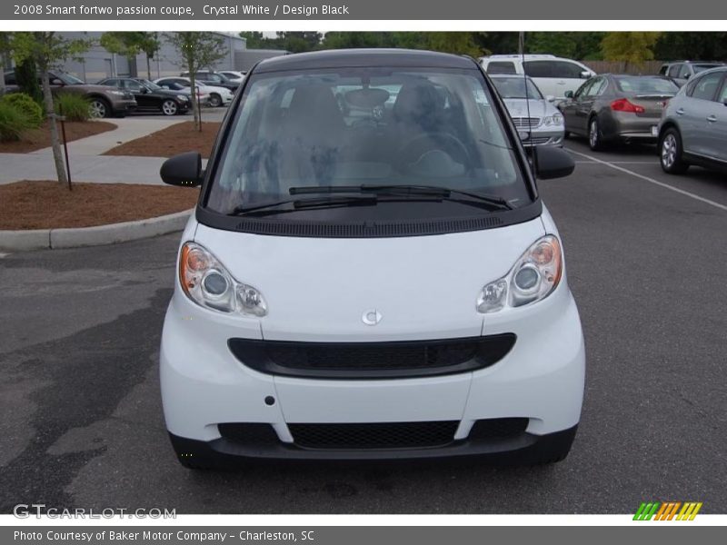 Crystal White / Design Black 2008 Smart fortwo passion coupe