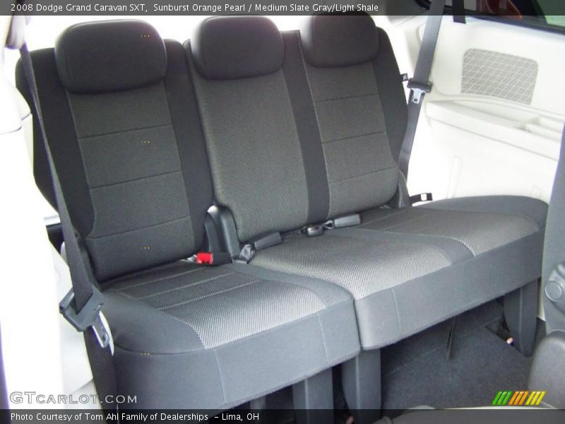 Sunburst Orange Pearl / Medium Slate Gray/Light Shale 2008 Dodge Grand Caravan SXT