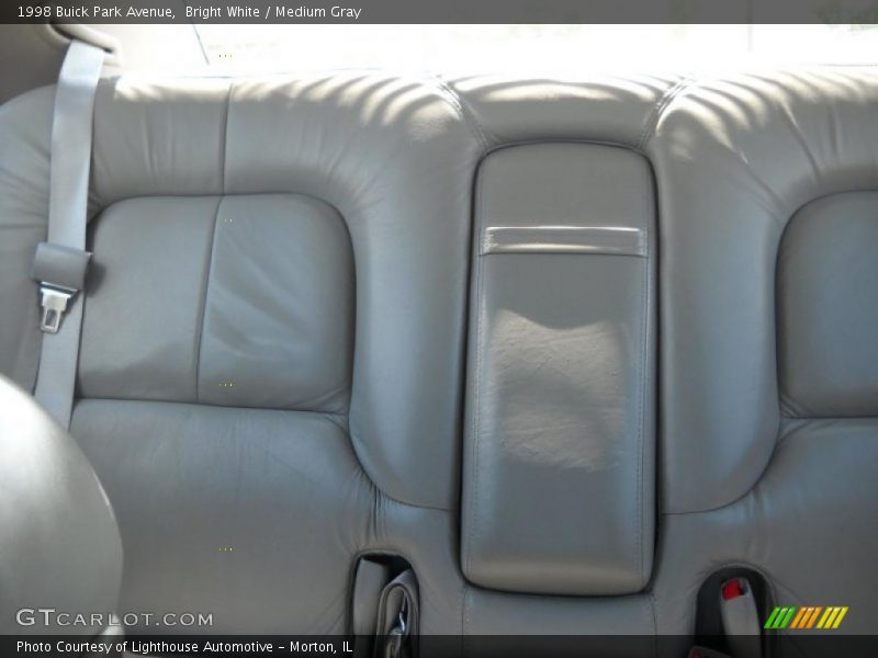 Bright White / Medium Gray 1998 Buick Park Avenue