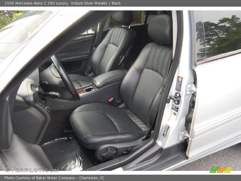 Iridium Silver Metallic / Black 2006 Mercedes-Benz C 280 Luxury