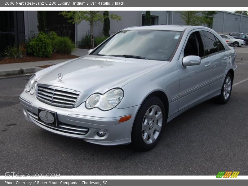 Iridium Silver Metallic / Black 2006 Mercedes-Benz C 280 Luxury