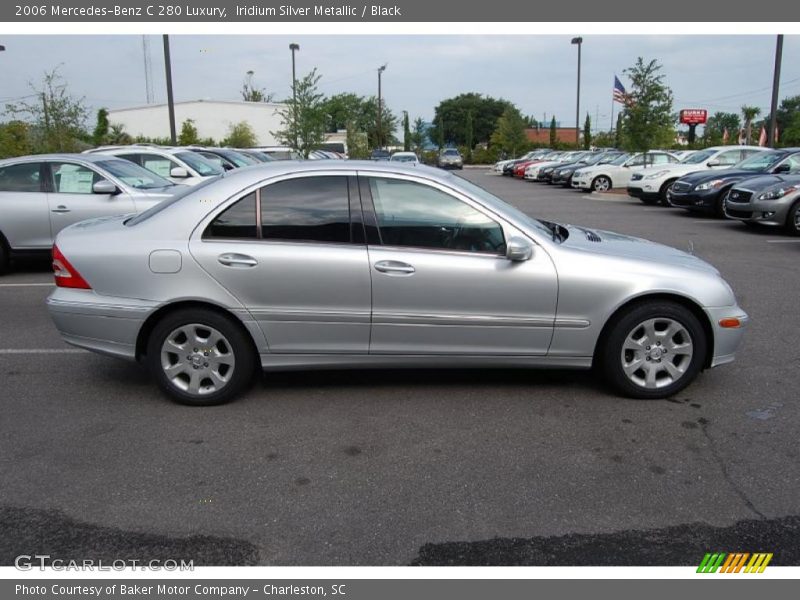 Iridium Silver Metallic / Black 2006 Mercedes-Benz C 280 Luxury