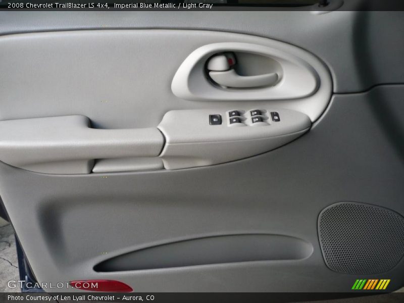 Imperial Blue Metallic / Light Gray 2008 Chevrolet TrailBlazer LS 4x4