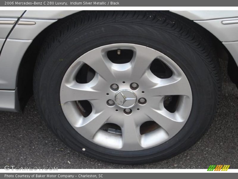 Iridium Silver Metallic / Black 2006 Mercedes-Benz C 280 Luxury