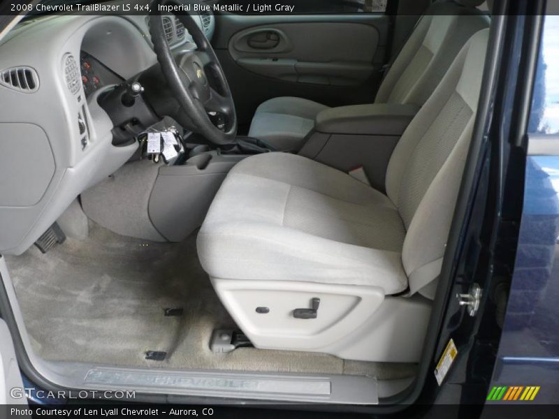 Imperial Blue Metallic / Light Gray 2008 Chevrolet TrailBlazer LS 4x4