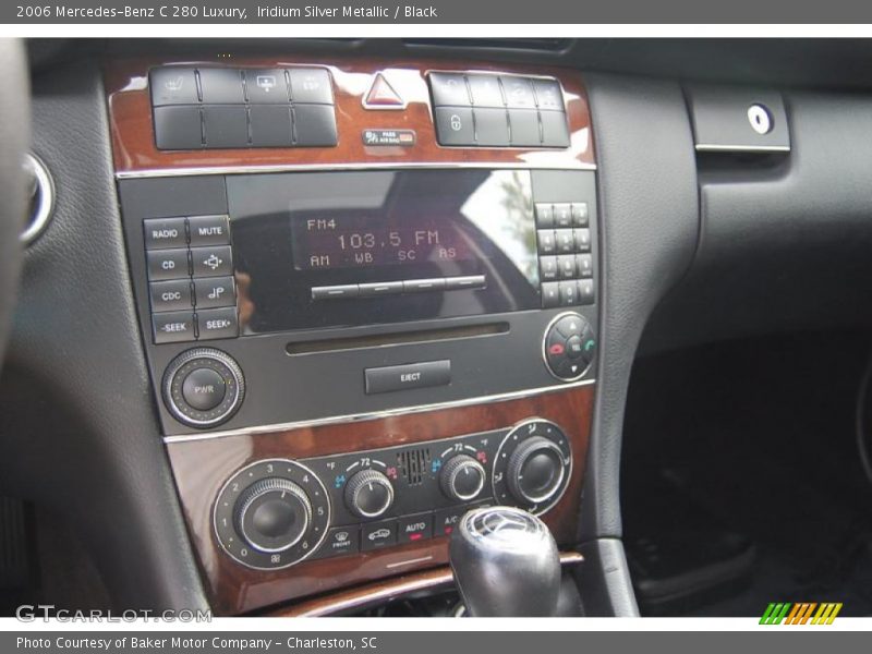 Iridium Silver Metallic / Black 2006 Mercedes-Benz C 280 Luxury
