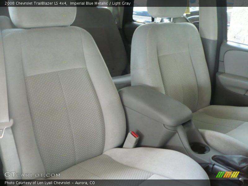 Imperial Blue Metallic / Light Gray 2008 Chevrolet TrailBlazer LS 4x4
