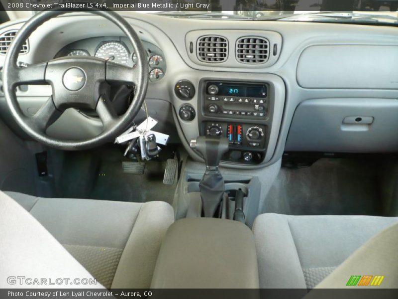 Imperial Blue Metallic / Light Gray 2008 Chevrolet TrailBlazer LS 4x4