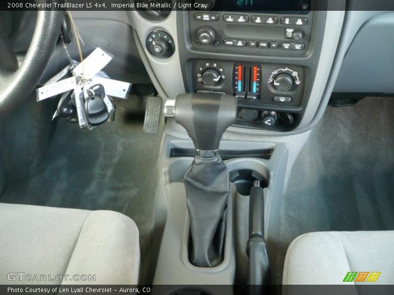 Imperial Blue Metallic / Light Gray 2008 Chevrolet TrailBlazer LS 4x4