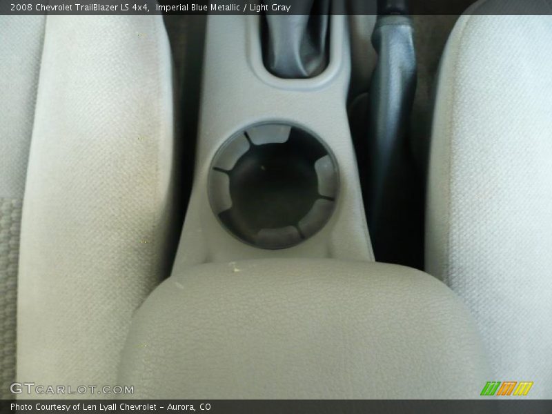 Imperial Blue Metallic / Light Gray 2008 Chevrolet TrailBlazer LS 4x4
