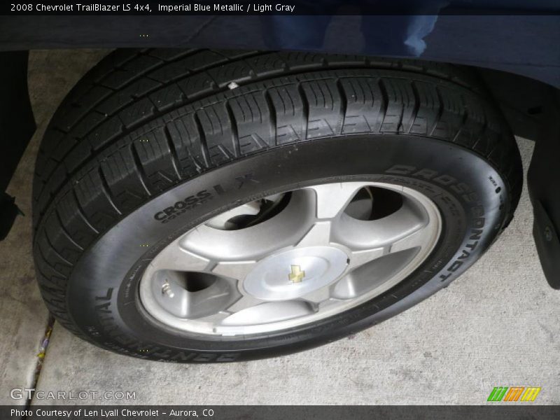 Imperial Blue Metallic / Light Gray 2008 Chevrolet TrailBlazer LS 4x4