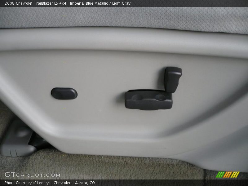Imperial Blue Metallic / Light Gray 2008 Chevrolet TrailBlazer LS 4x4