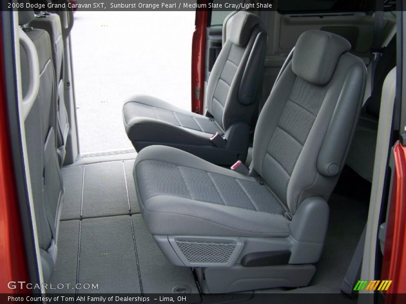 Sunburst Orange Pearl / Medium Slate Gray/Light Shale 2008 Dodge Grand Caravan SXT