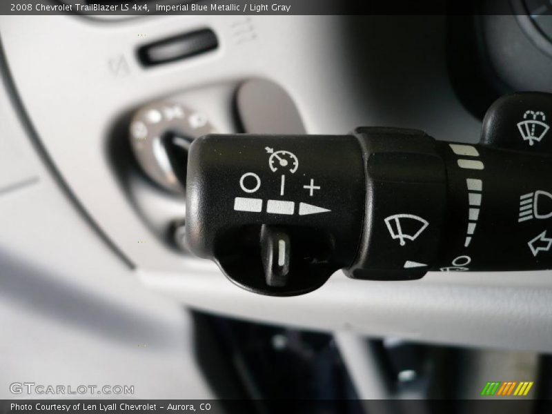 Imperial Blue Metallic / Light Gray 2008 Chevrolet TrailBlazer LS 4x4