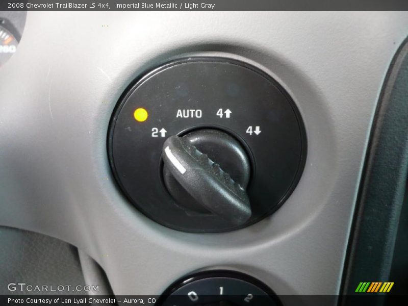 Imperial Blue Metallic / Light Gray 2008 Chevrolet TrailBlazer LS 4x4
