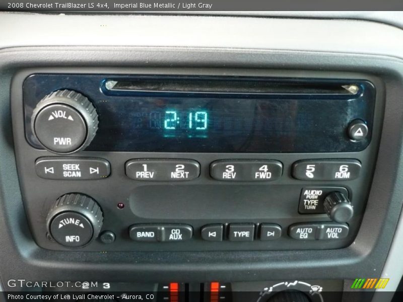 Imperial Blue Metallic / Light Gray 2008 Chevrolet TrailBlazer LS 4x4