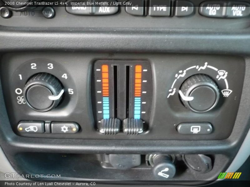 Imperial Blue Metallic / Light Gray 2008 Chevrolet TrailBlazer LS 4x4