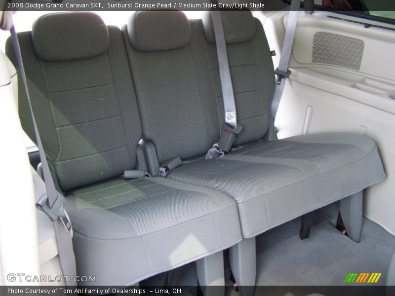 Sunburst Orange Pearl / Medium Slate Gray/Light Shale 2008 Dodge Grand Caravan SXT