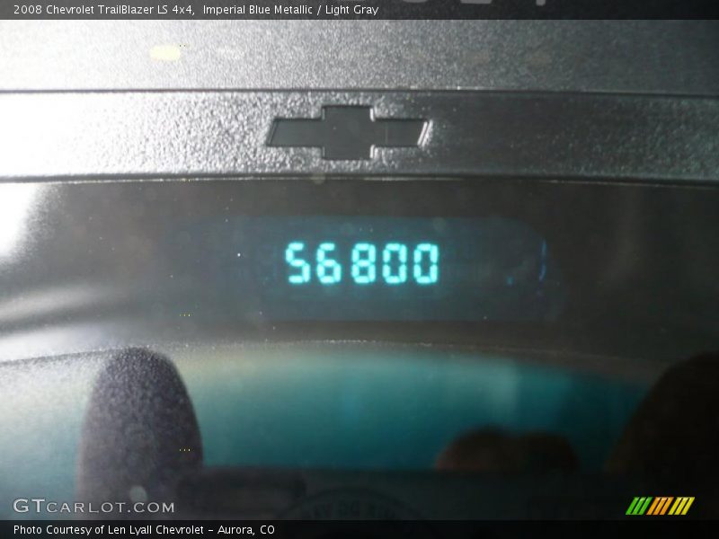 Imperial Blue Metallic / Light Gray 2008 Chevrolet TrailBlazer LS 4x4