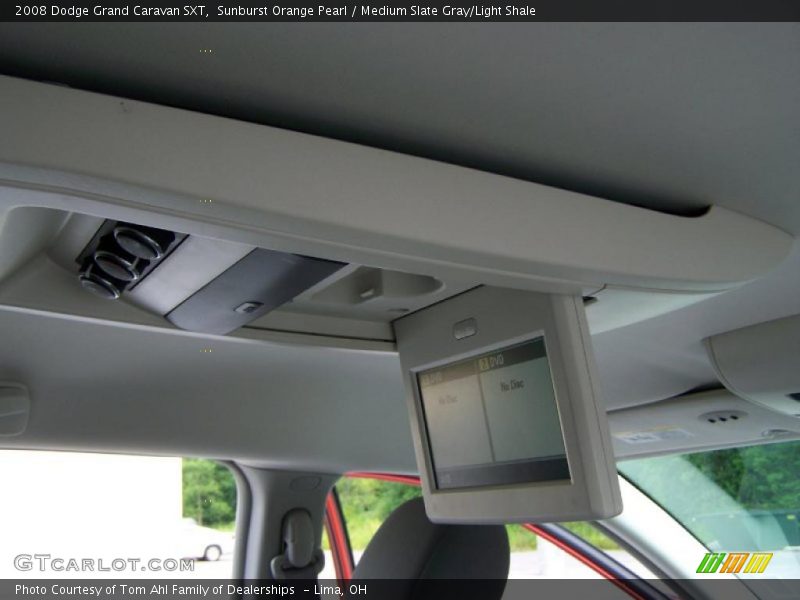 Sunburst Orange Pearl / Medium Slate Gray/Light Shale 2008 Dodge Grand Caravan SXT