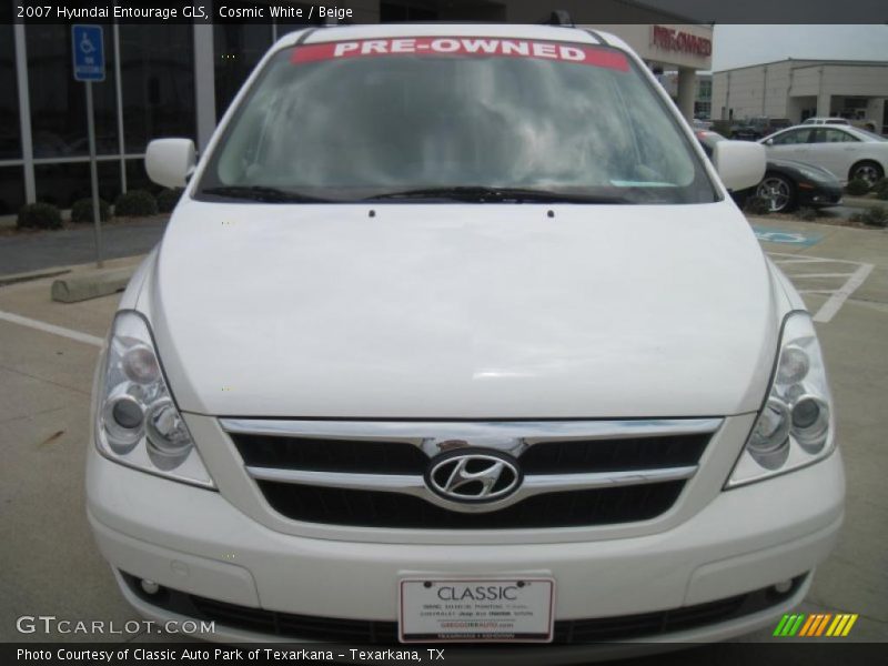 Cosmic White / Beige 2007 Hyundai Entourage GLS