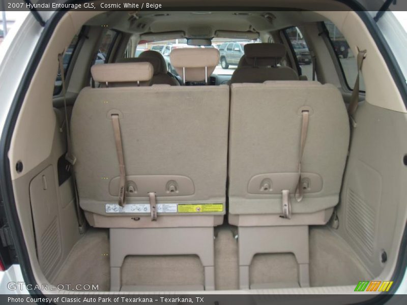 Cosmic White / Beige 2007 Hyundai Entourage GLS