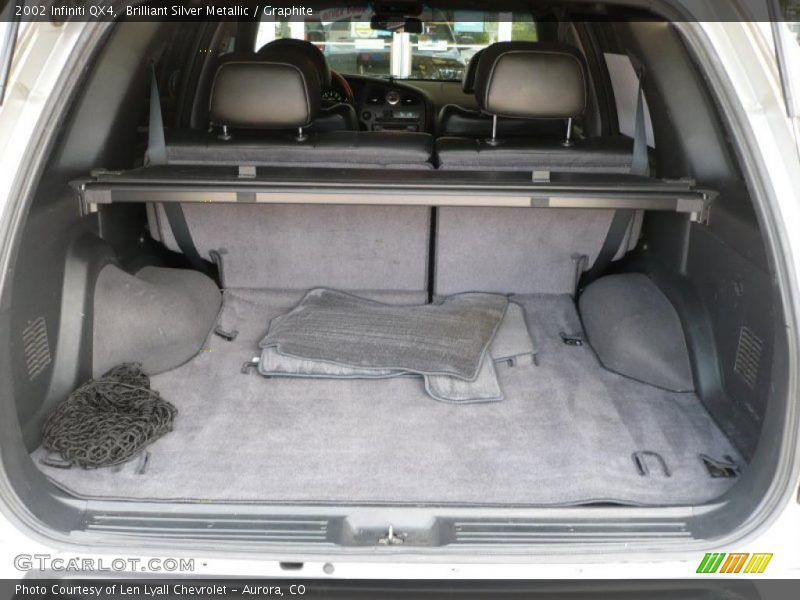 Brilliant Silver Metallic / Graphite 2002 Infiniti QX4