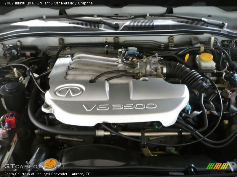 Brilliant Silver Metallic / Graphite 2002 Infiniti QX4