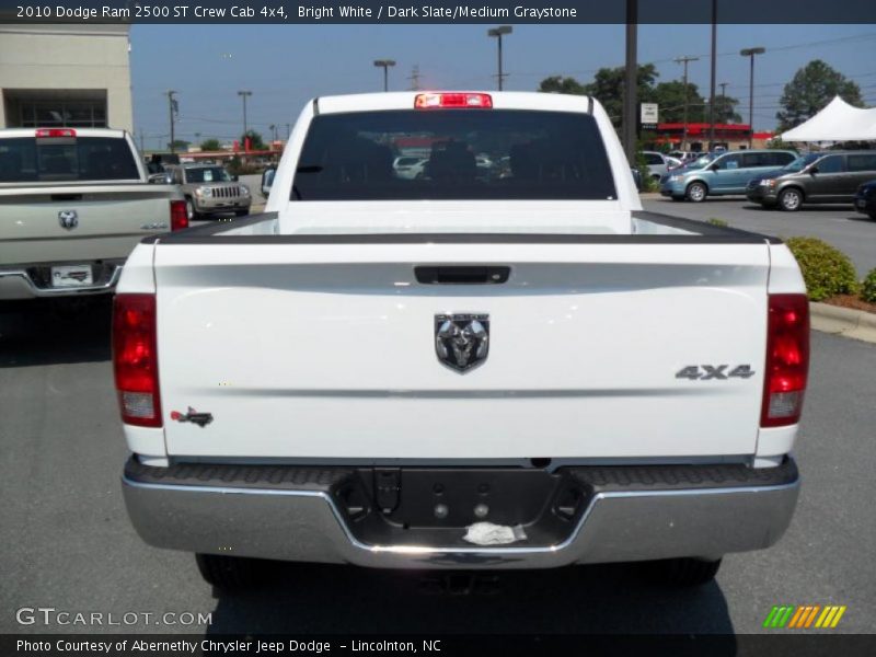Bright White / Dark Slate/Medium Graystone 2010 Dodge Ram 2500 ST Crew Cab 4x4