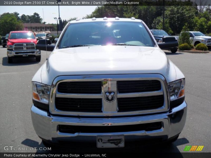 Bright White / Dark Slate/Medium Graystone 2010 Dodge Ram 2500 ST Crew Cab 4x4