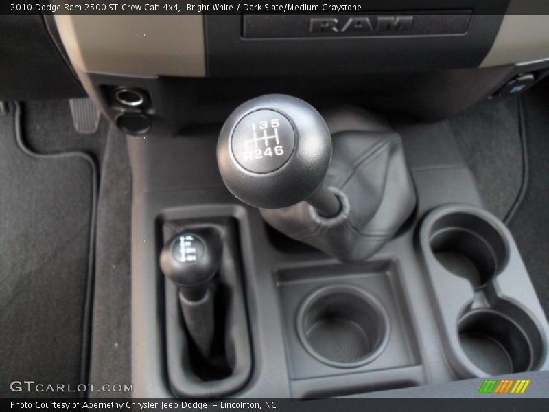 Bright White / Dark Slate/Medium Graystone 2010 Dodge Ram 2500 ST Crew Cab 4x4